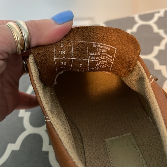 Vintage Dr Martens brown leather shoes with buckle, size 7 - Picture 5 of 5